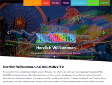 Tablet Screenshot of bigmonster.de